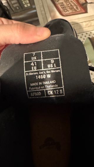 Botas Dr.Martens originales talla 41 charol