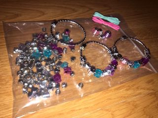 Pulseras charms tipo Pandora Crazy Chic niñas