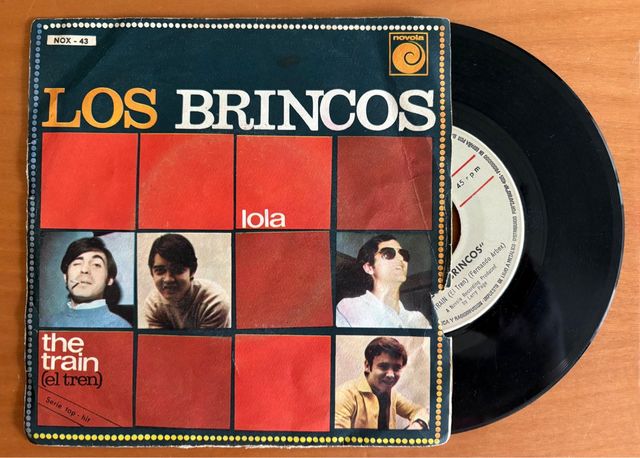 Los Brincos SP vinilo