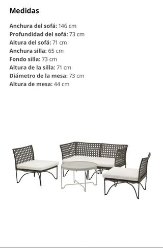 Sofa terraza jutholmen ikea