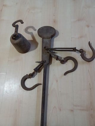 Romana, báscula antigua