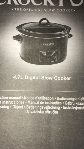 Olla de cocción lenta digital Crock-Pot