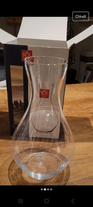 Caraffa e decanter 2000cc RCR Cristalleria Italian