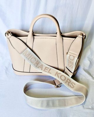 Bolso Michael Kors Satchel Luisa rosa suave