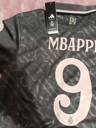 Camiseta futbol Mbappe.