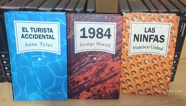 16 libros narrativa actual. RBA editores