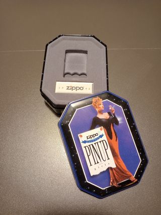Empty box tin Zippo 