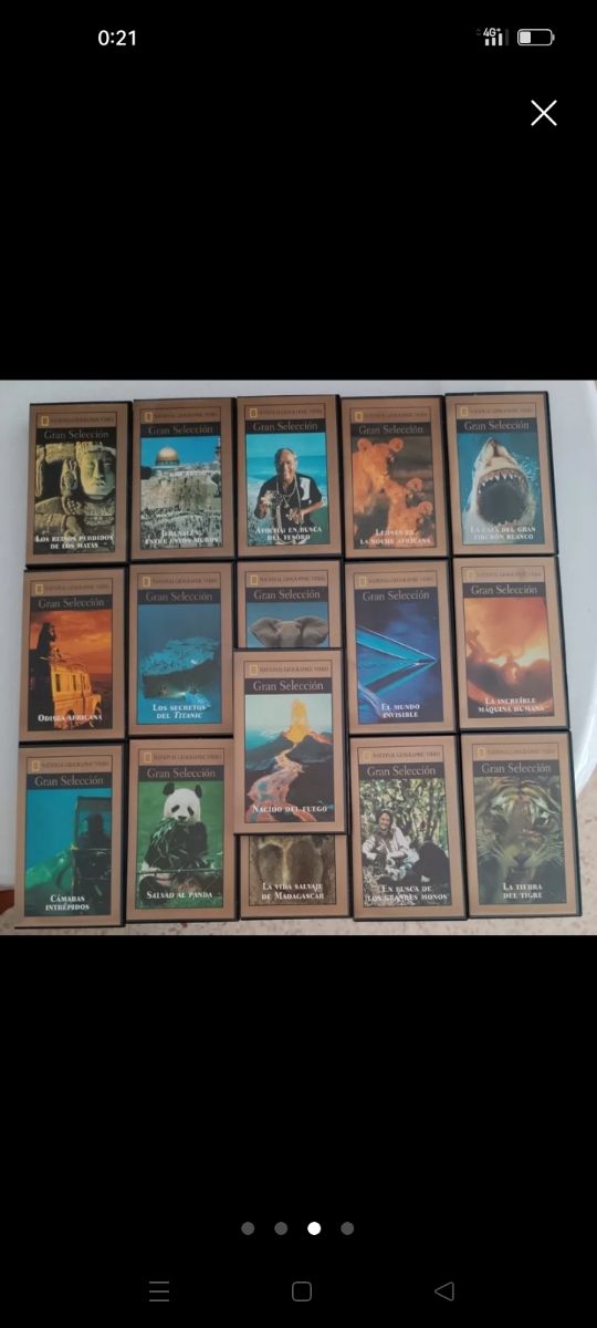 16 DOCUMENTALES NATIONAL GEOGRAPHIC.