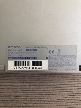 PS2 PlayStation 2 Slim SCPH77004