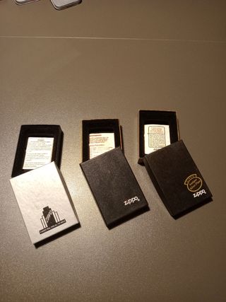 3 Empty box Zippo 