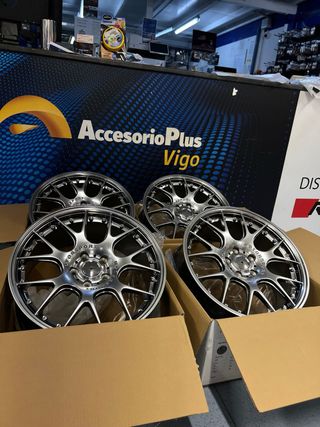 Pack 4 llantas look bbs chr2 8x18 5x112 et40