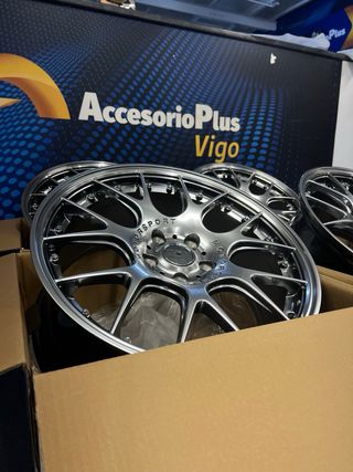 Pack 4 llantas look bbs chr2 8x18 5x112 et40