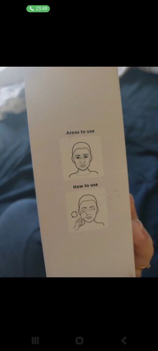 Sfere fredde per massaggi al viso