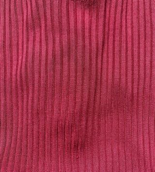 Jersey rojo canalé