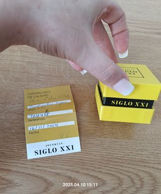 Pendientes plata con pedrería