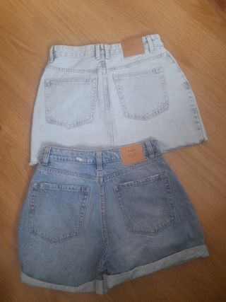 36 minifalda y short