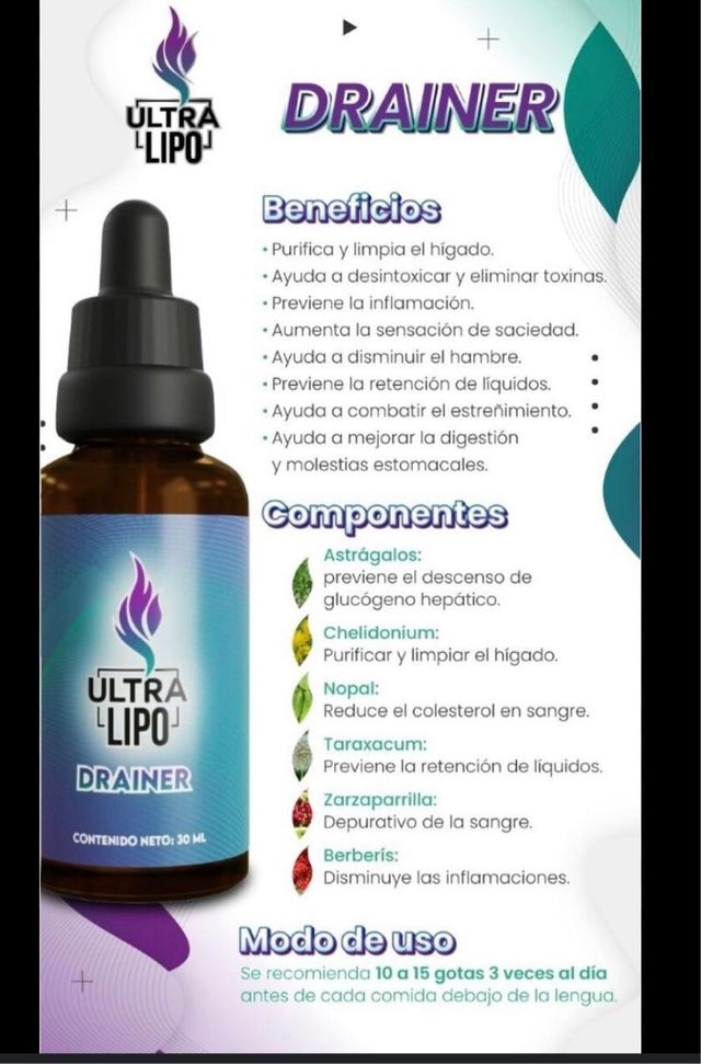 Drente en Gotas ultra lipo de lipo blue, Madrid!