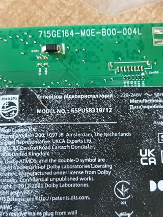 soporte de PHILIPS 65PUS8319/12, NUEVOS (ref-217)