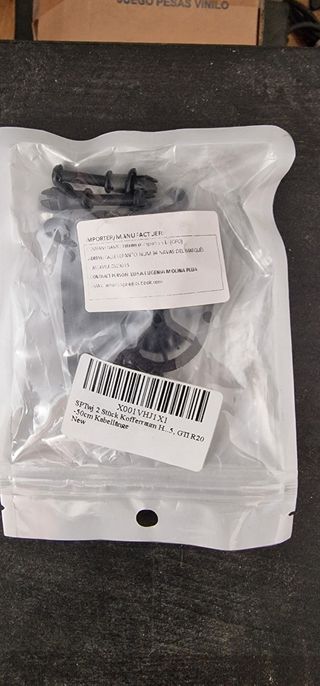 Cuerdas y ganchos para bandeja del maletero golf 6