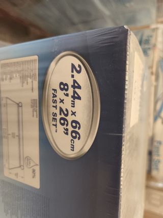 Piscina redonda inflable  244x66 cm con depuradora