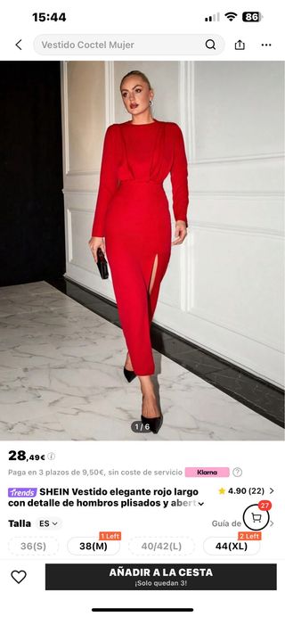 Vestido fiesta