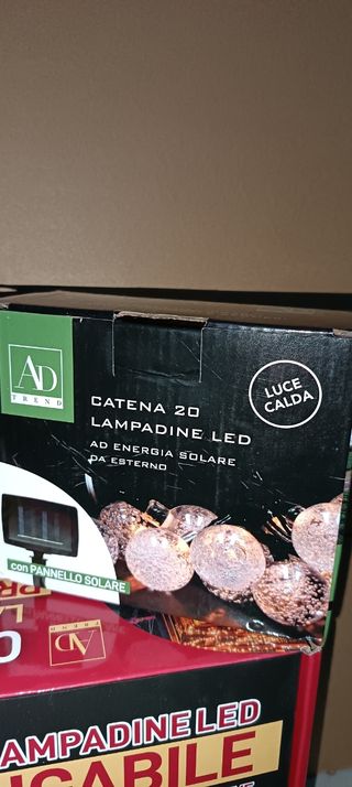 Catena luminosa lampadine led
