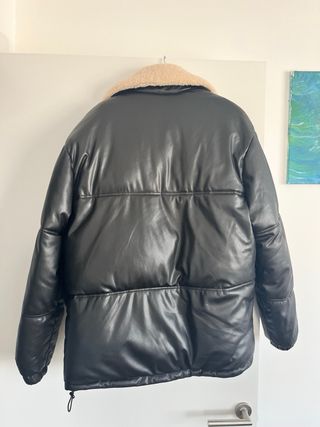 Cazadora Zara Bomber cuello de Borrego