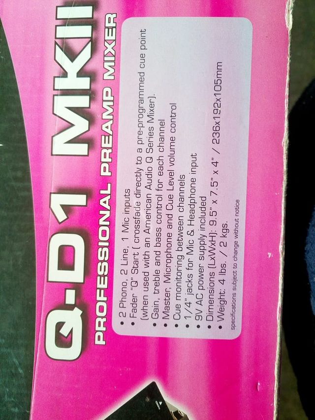 American Audio Q-D1 MKII