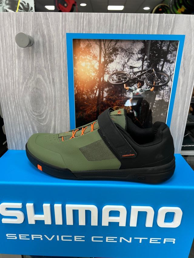 Zapatillas Crankbrothers Stamp Verde/Naranja