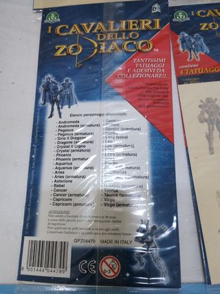 Cavalieri dello Zodiaco tattoo e sticker