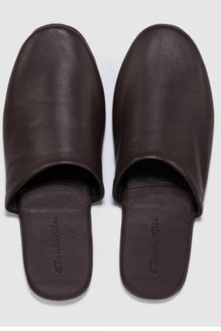 ZAPATILLAS DE CASA DE PIEL EMIDIO TUCCI 