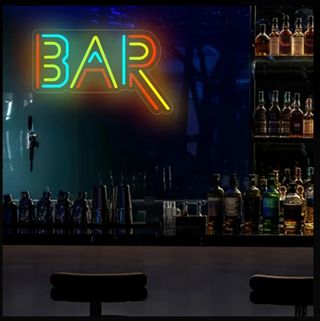 Lampada a led "BAR" multicolor