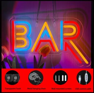 Lampada a led "BAR" multicolor