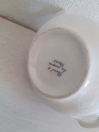 4 pezzi Oggettistica firmata dipita a mano