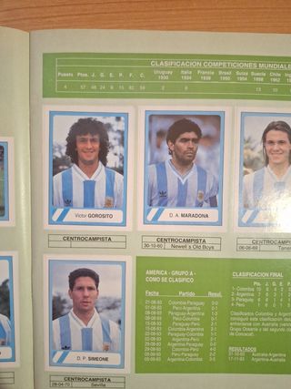 Álbum y colección del mundial USA 94