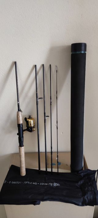 Canna Spin-Fly e Daiwa Underspin