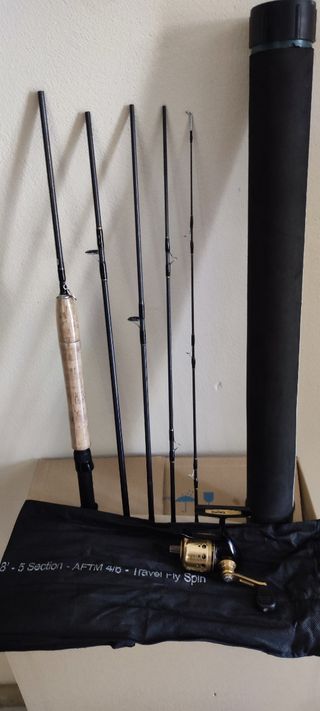 Canna Spin-Fly e Daiwa Underspin