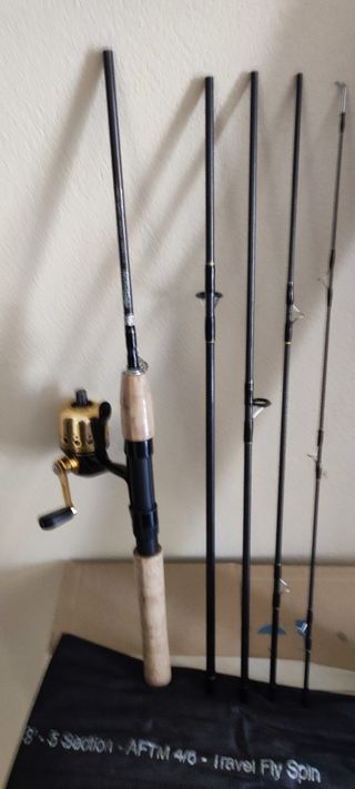 Canna Spin-Fly e Daiwa Underspin