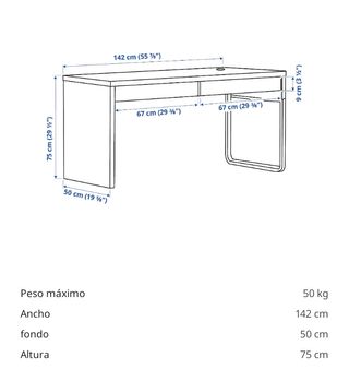 Escritorio Micke Ikea