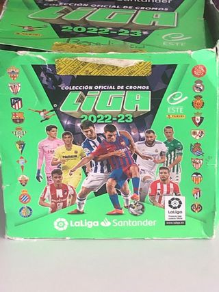 Caja cromos La liga este