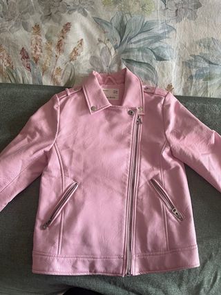Chaqueta cuero niña