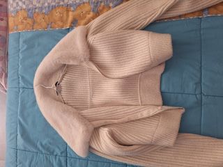 Chaqueta lana pelo zara