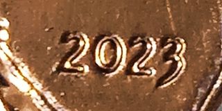MONEDA 1 CENTAVO LINCOLN.2023.DOBLE OREJA.D.DIE.
