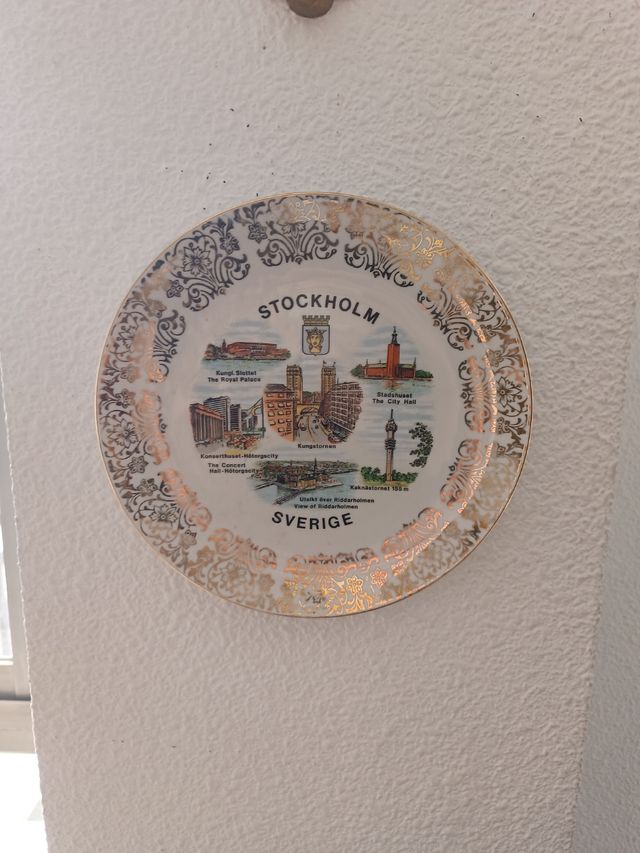Plato souvenir Estocolmo
