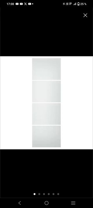 Cristal para vitrina de armario SEKKEN.
