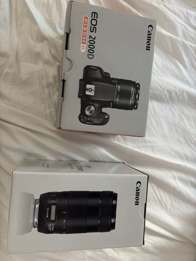 Pack Camara Reflex Canon