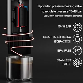 Cafetera Portátil para Cápsula de Espresso
