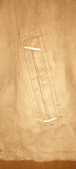 Cazadora hombre 49 cm. Hombro 64 cm. Largo manga 7