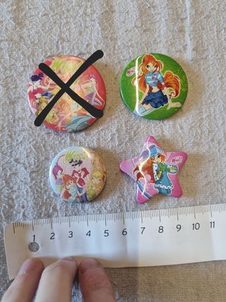Spille Winx Club gadget anni 2000