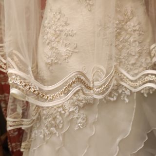 Vestido novia firma Amanecer Nupcial T44